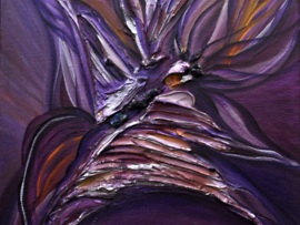 "Openness"  acrlic/canvas 12" x12" 
